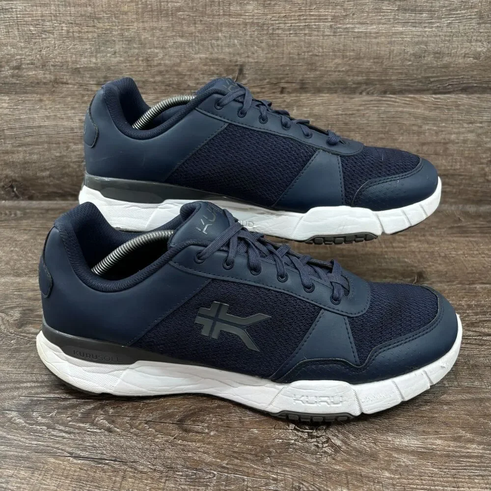 Kuru Quantum 2 Shoes Men's 14 Wide Indigo Blue Slate Gray Walking Running